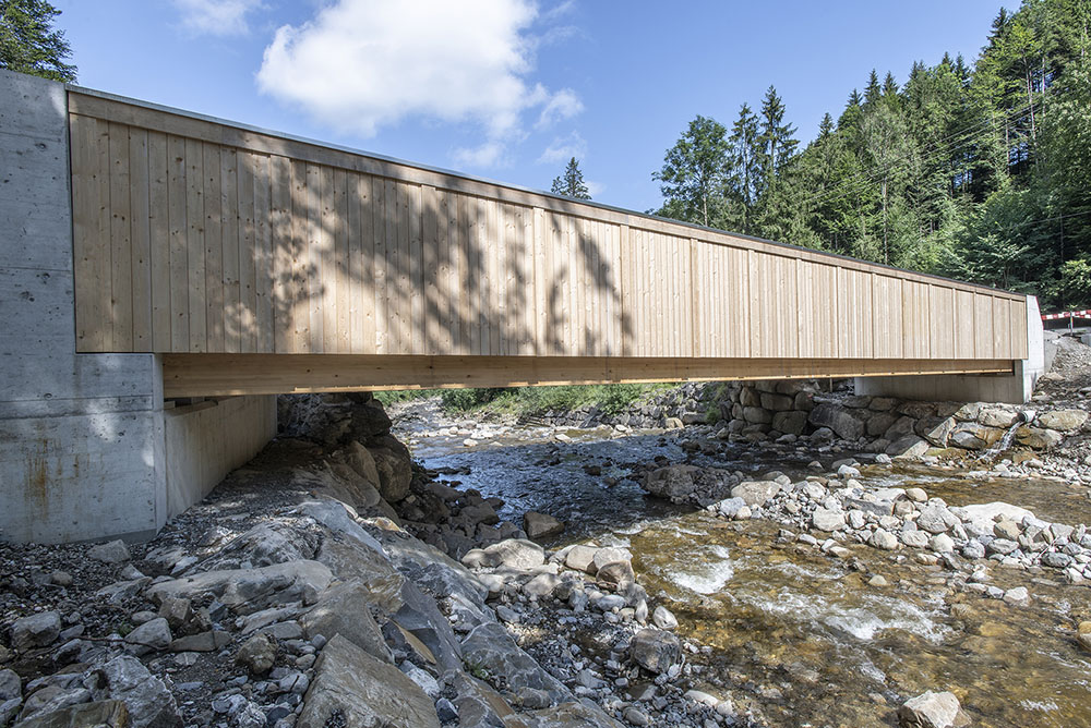 Holzbetonverbund-Brücke